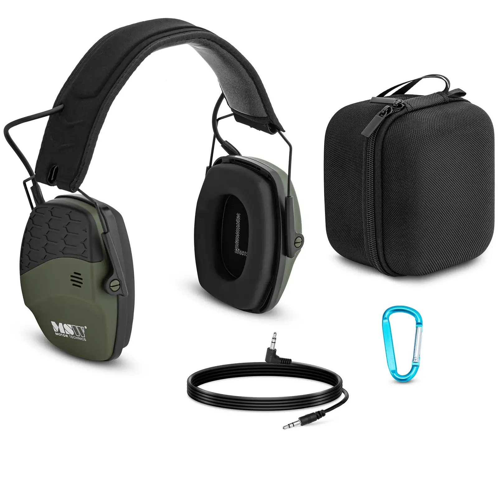 Ακουστικά ακύρωσης θορύβου Bluetooth - Δυναμικός εξωτερικός έλεγχος θορύβου - Πράσινο