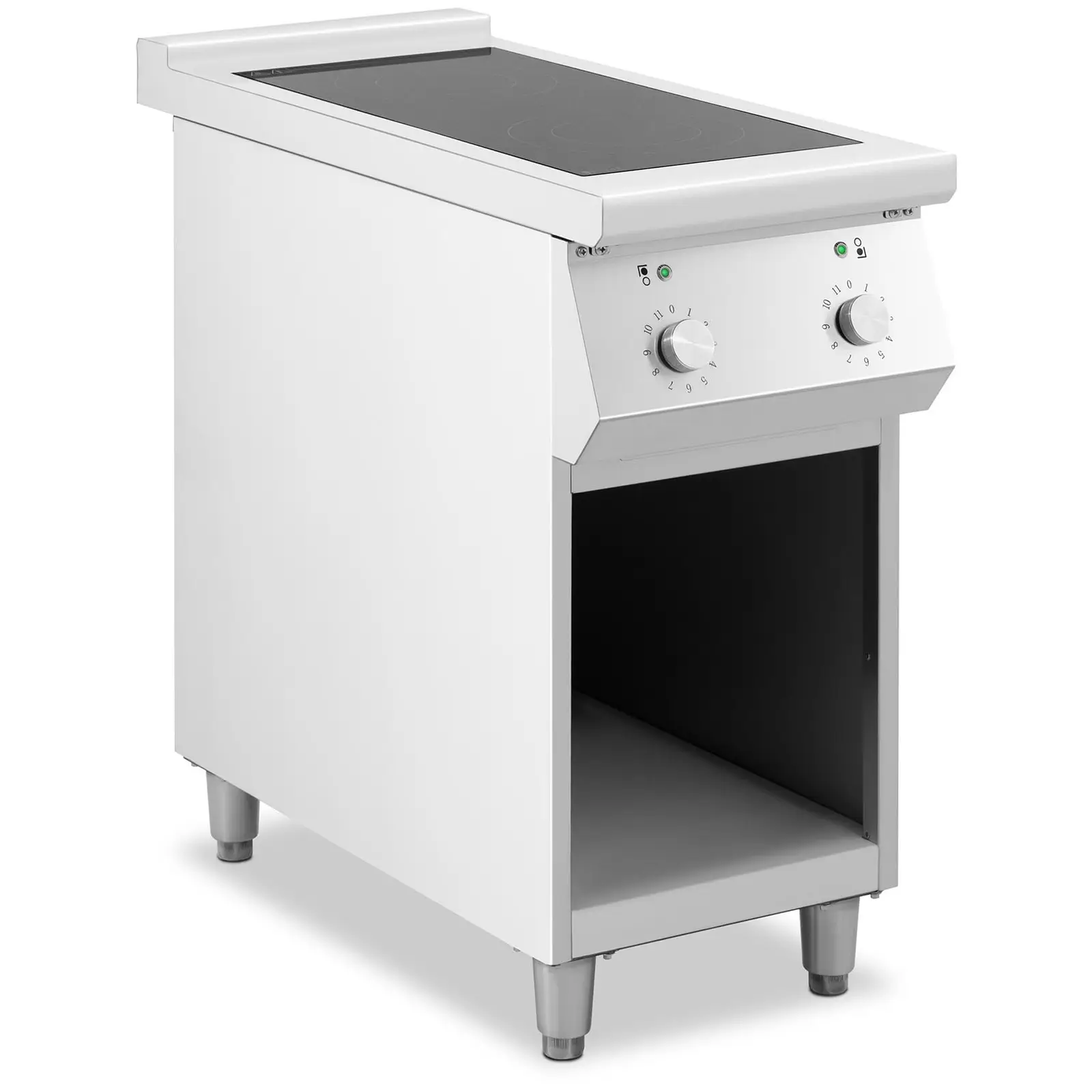 Επαγωγική κουζίνα - 8500 W - 2 επιφάνειες μαγειρέματος - 260 °C - Αποθηκευτικός χώρος - Royal Catering