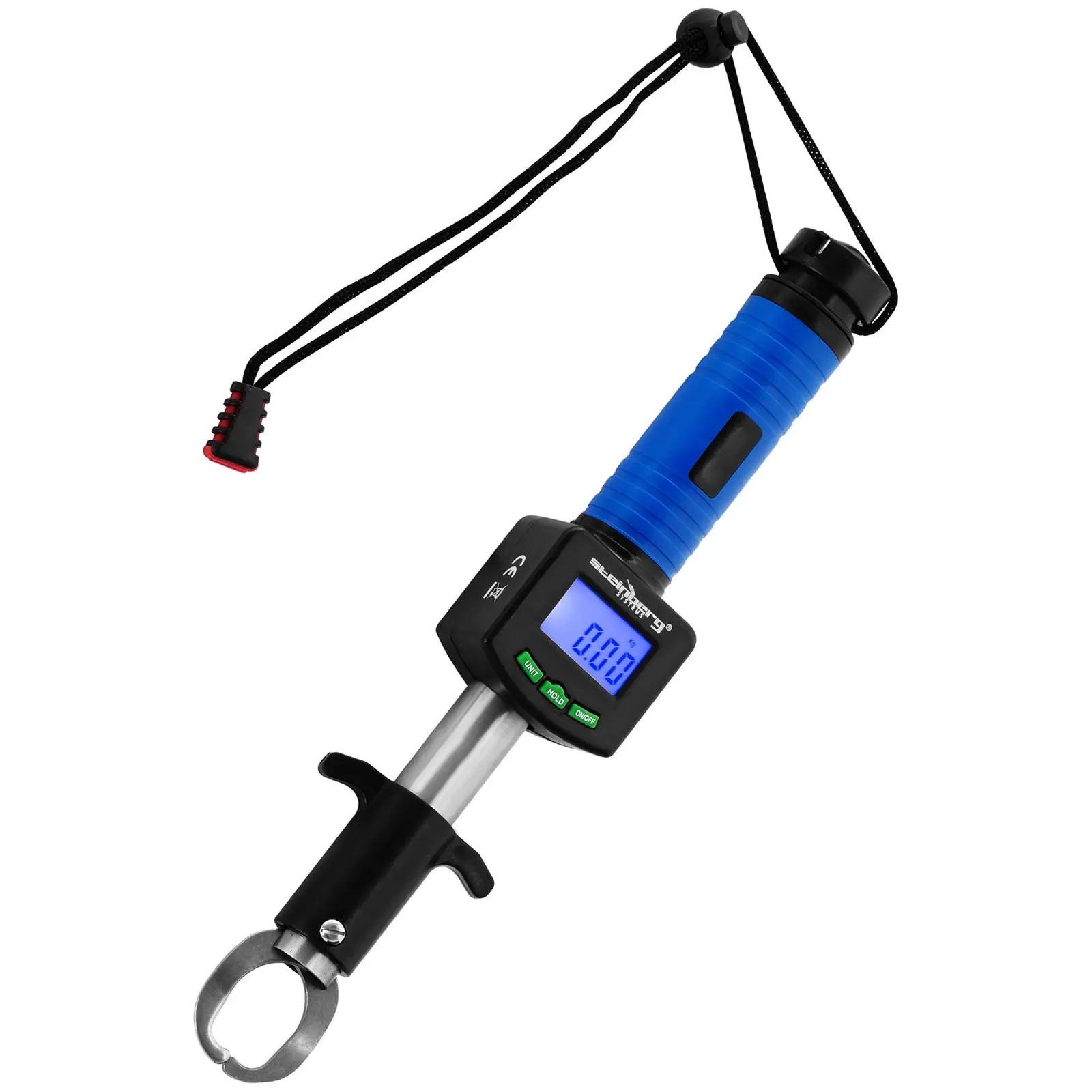 Fish Grip - 25 kg - με ψηφιακή ζυγαριά και θερμόμετρο - LCD