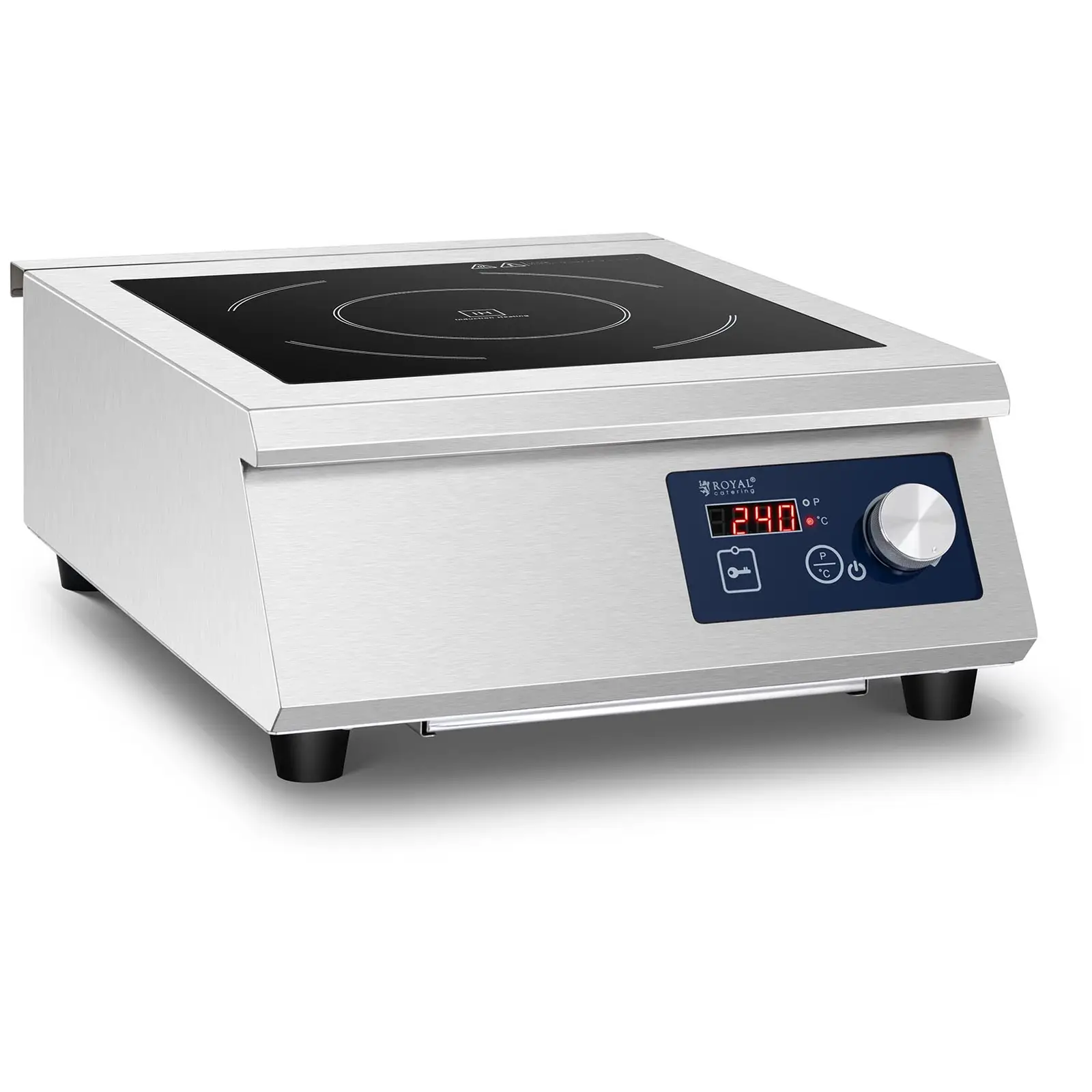 Επαγωγική κουζίνα - 33 cm - 60 έως 240 °C