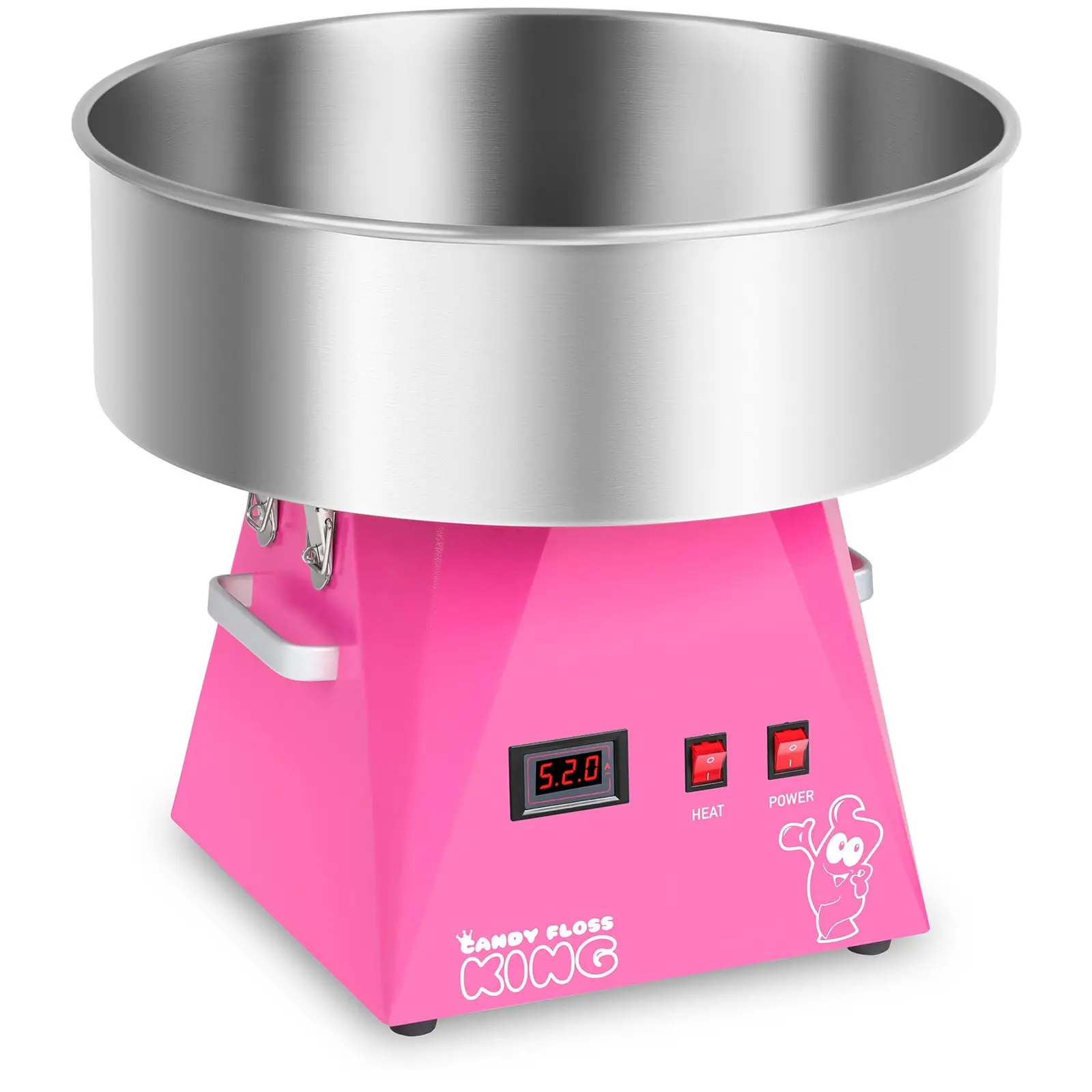 Μηχανή για μαλλί της γριάς - 52 cm - ροζ