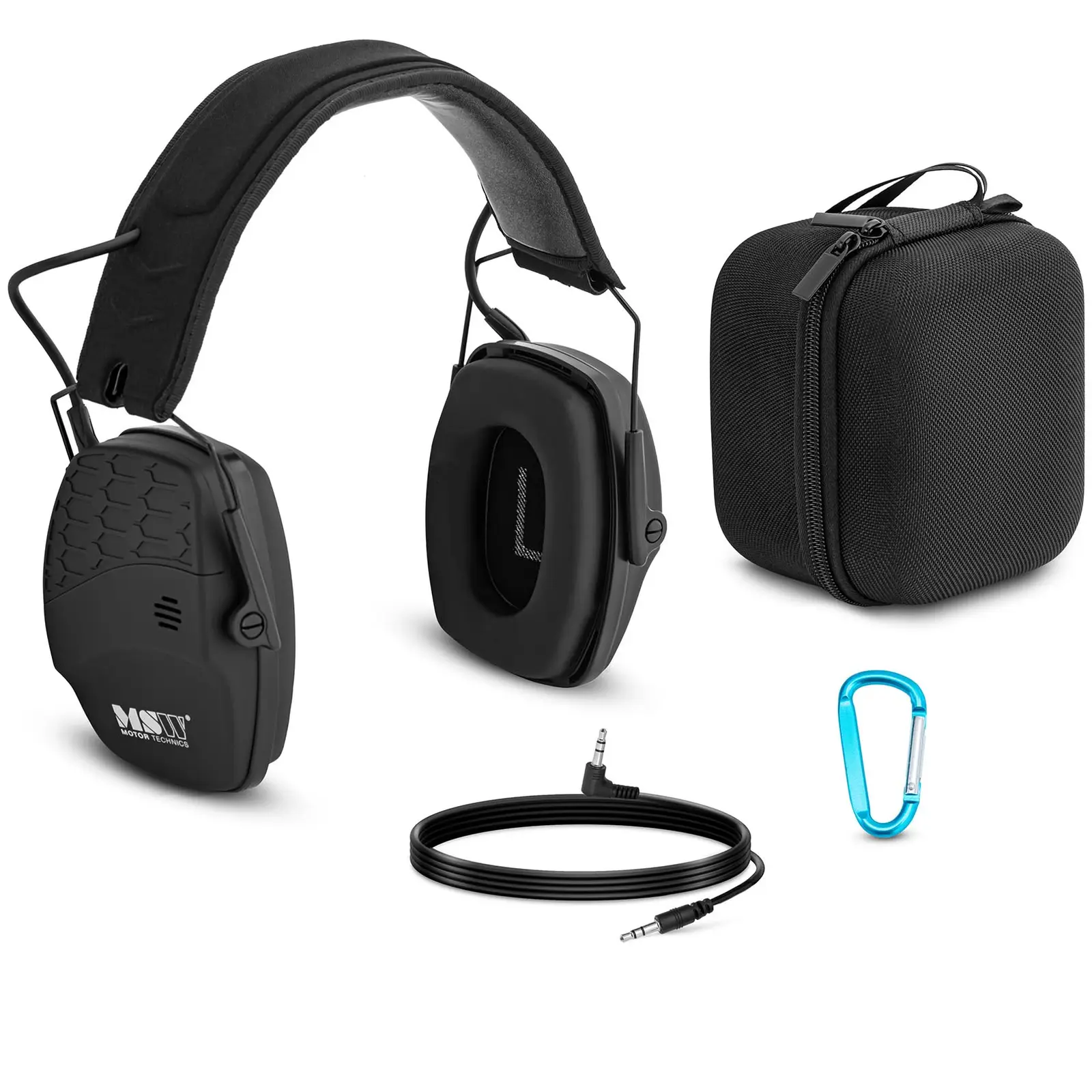 Ακουστικά ακύρωσης θορύβου Bluetooth - Δυναμικό εξωτερικό έλεγχο θορύβου - Μαύρο