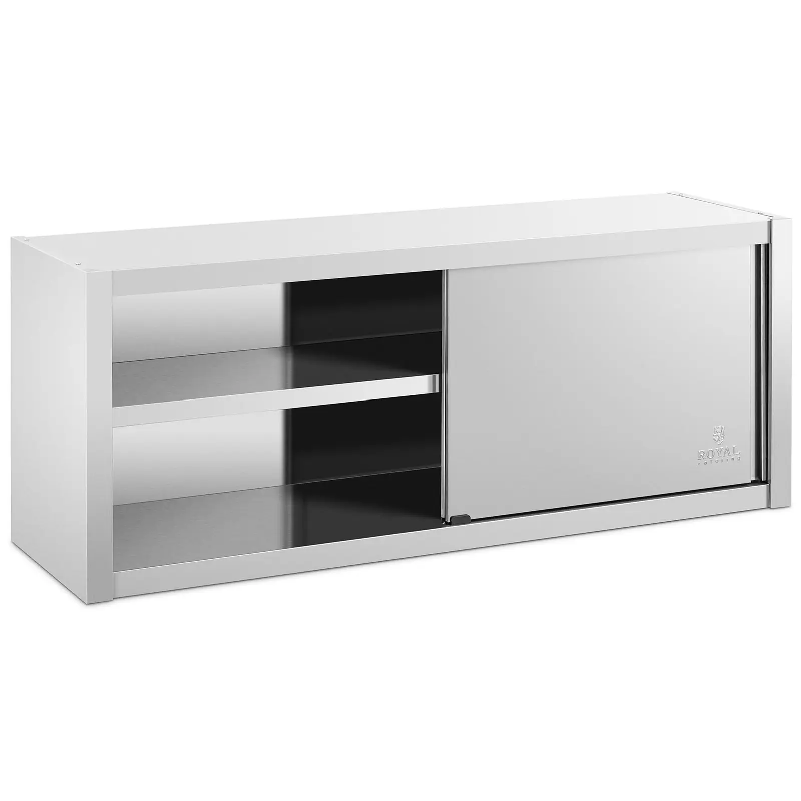 Κρεμαστό ντουλάπι από ανοξείδωτο ατσάλι - 150 x 45 cm