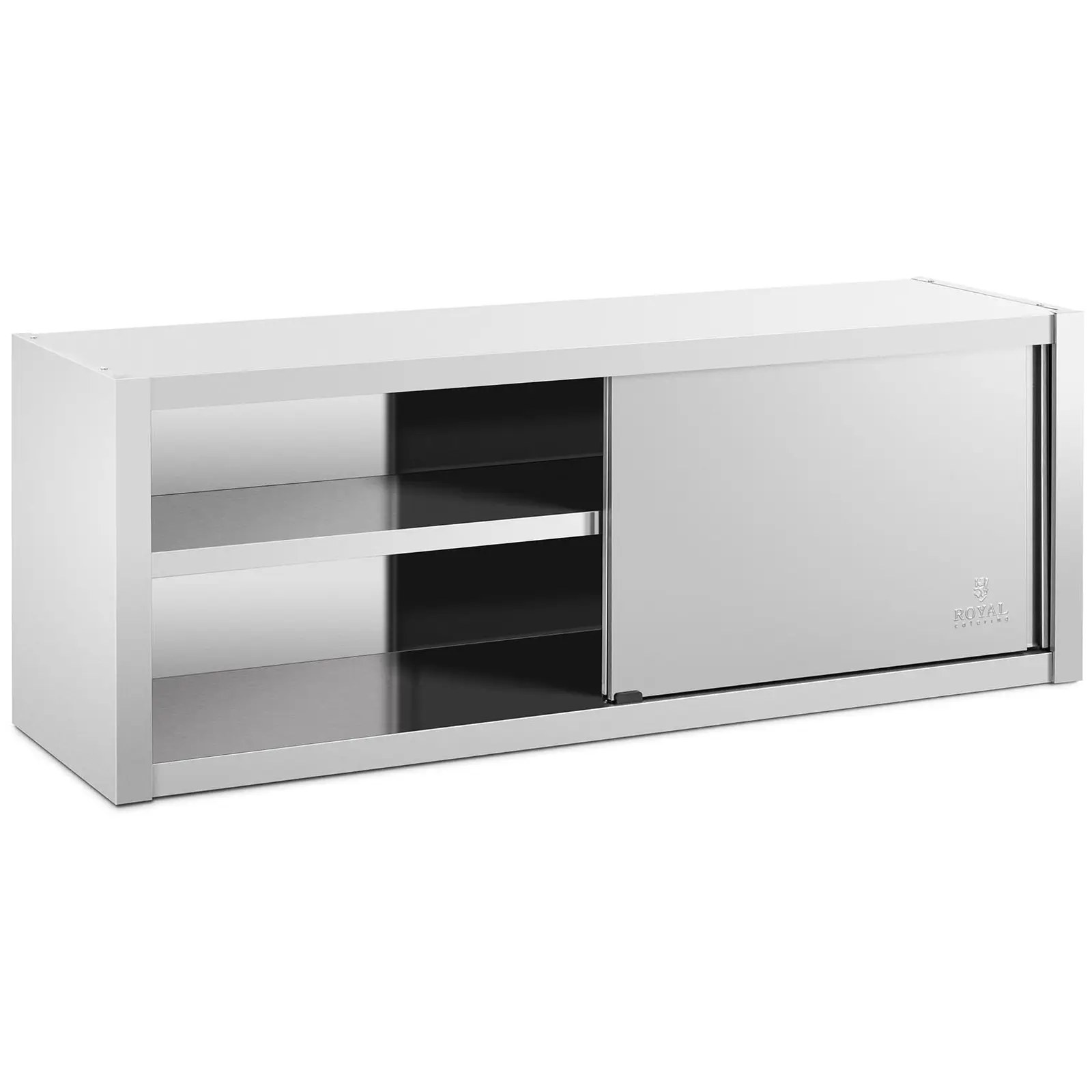 Κρεμαστό ντουλάπι από ανοξείδωτο ατσάλι - 160 x 45 cm